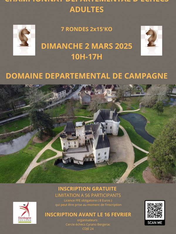 Championnat Départemental de Dordogne - Adultes